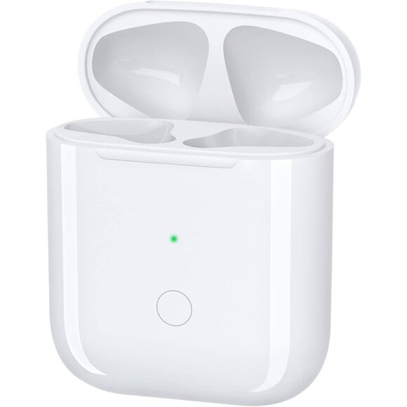 Charging Case for AirPods 1st & 2nd Replacement Built-in 450 mAh Battery - Picture 1 of 10